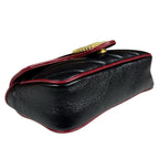 Gucci Super Mini Bag GG Marmont Leather Black — view 6