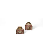 Chanel Accessories CC Bag Motif Rhinestone Rose Gold B24 — view 5