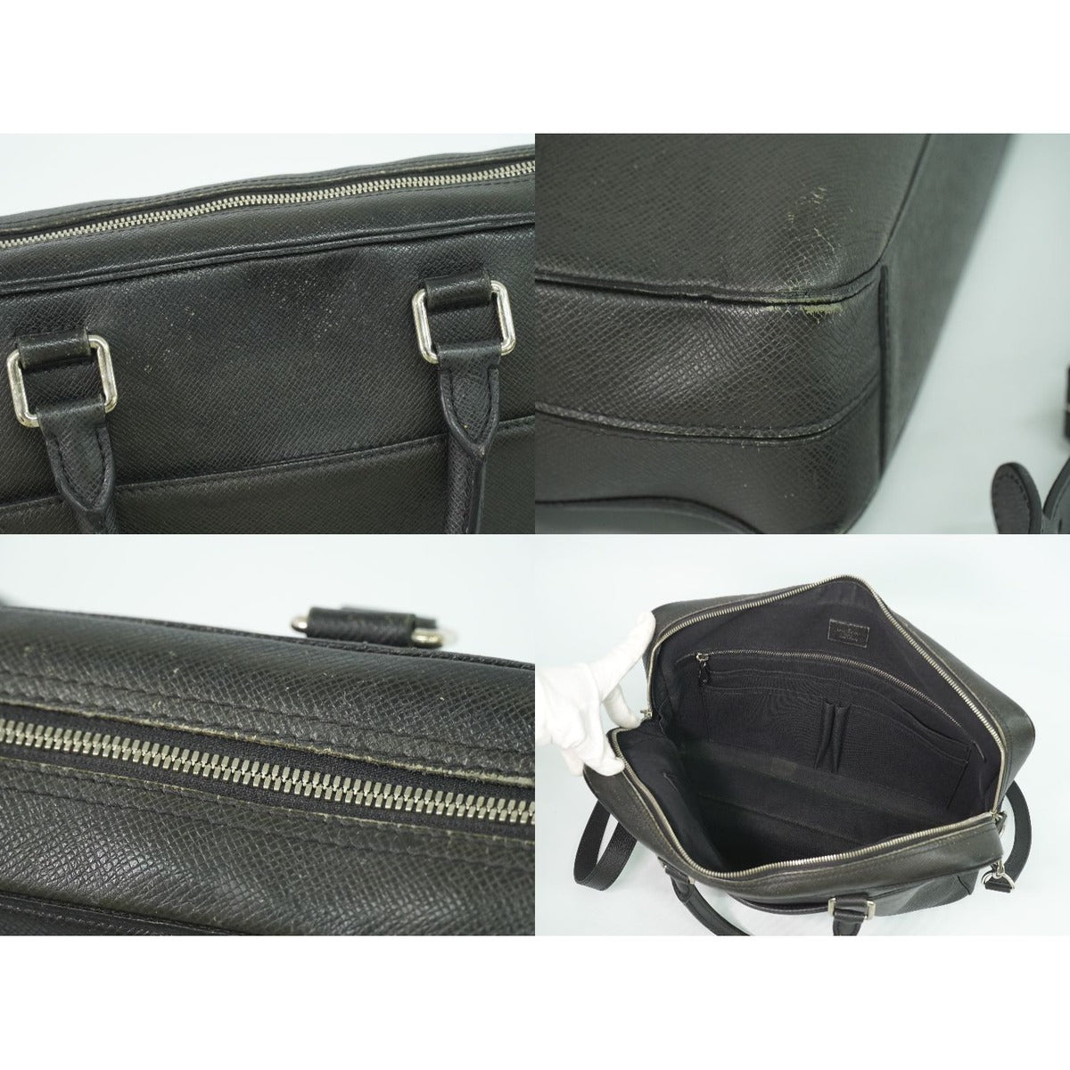 Louis Vuitton LV Porte Documents Business Taiga Leather 2-Way — view 8