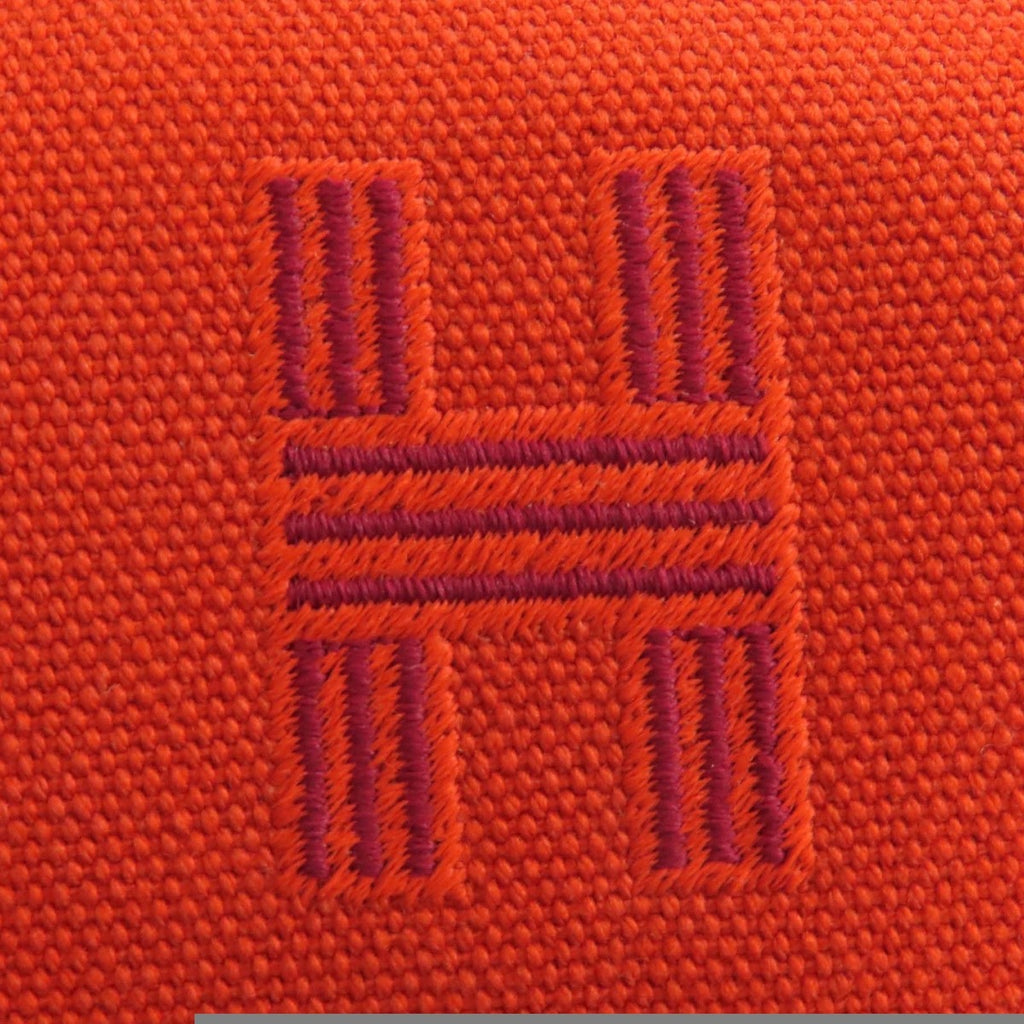 Hermes Brid a Black PM 100% Wool Silver Hardware — view 9