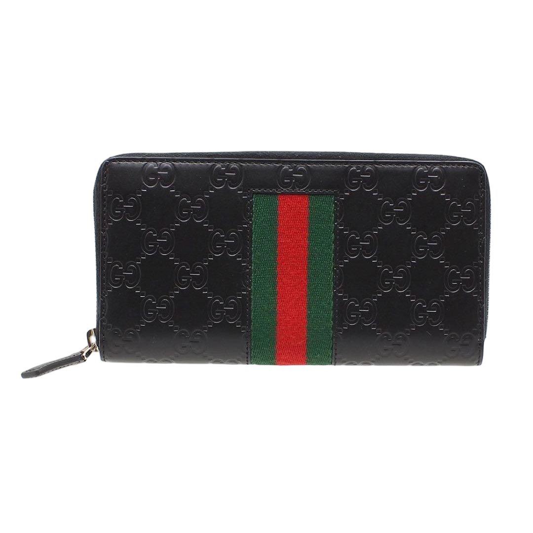 Gucci Guccissima Sherry Signature Wallet