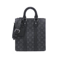 Louis Vuitton Monogram Eclipse Sac Plat Cross Bag