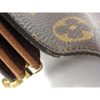 Louis Vuitton Wallet Pochette Porte Monnaie Cles Di Brown Monogram — view 2