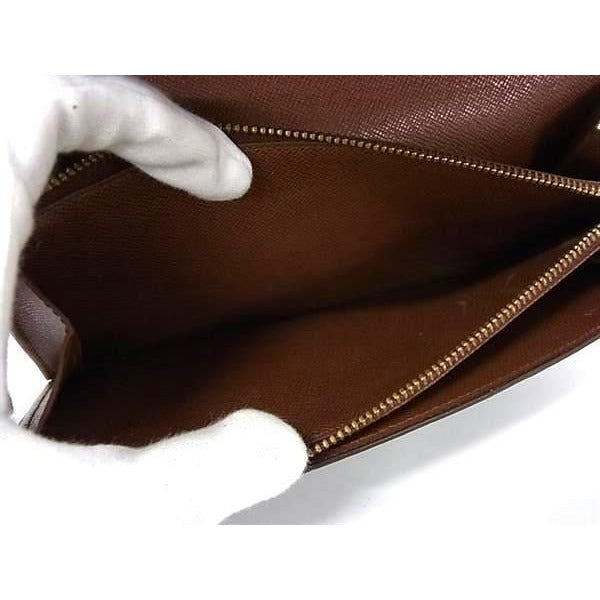 Louis Vuitton Wallet Pochette Porte Monnaie Cles Di Brown Monogram — view 6