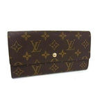 Louis Vuitton Wallet Pochette Porte Monnaie Cles Di Brown Monogram