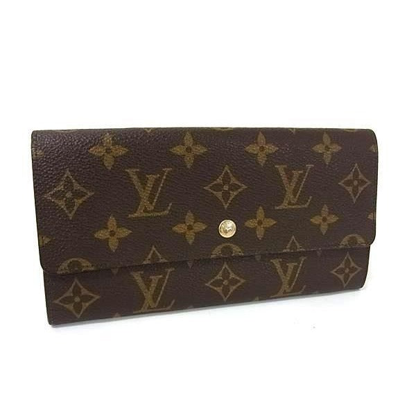 Louis Vuitton Wallet Pochette Porte Monnaie Cles Di Brown Monogram