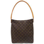 Louis Vuitton Looping GM Monogram Brown Shoulder Bag 1772