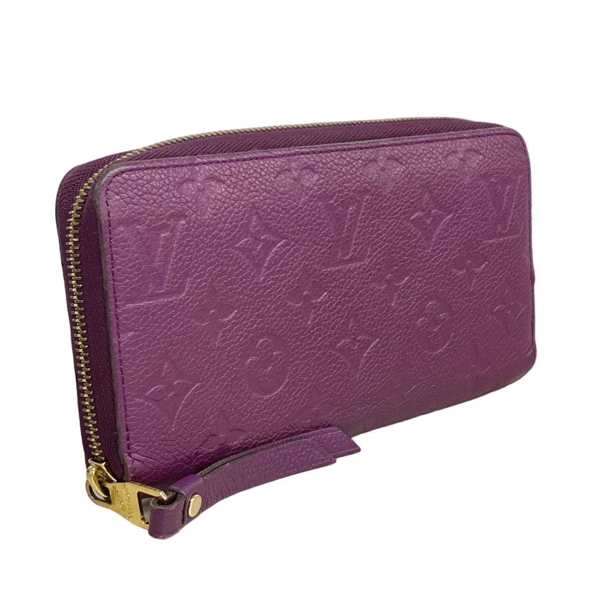 Louis Vuitton Wallet Monogram Empreinte Zippy Aurore — view 2