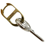 Christian Dior Cannage Key Motif CD Logo Single Earrings Hoop Accessori — view 2