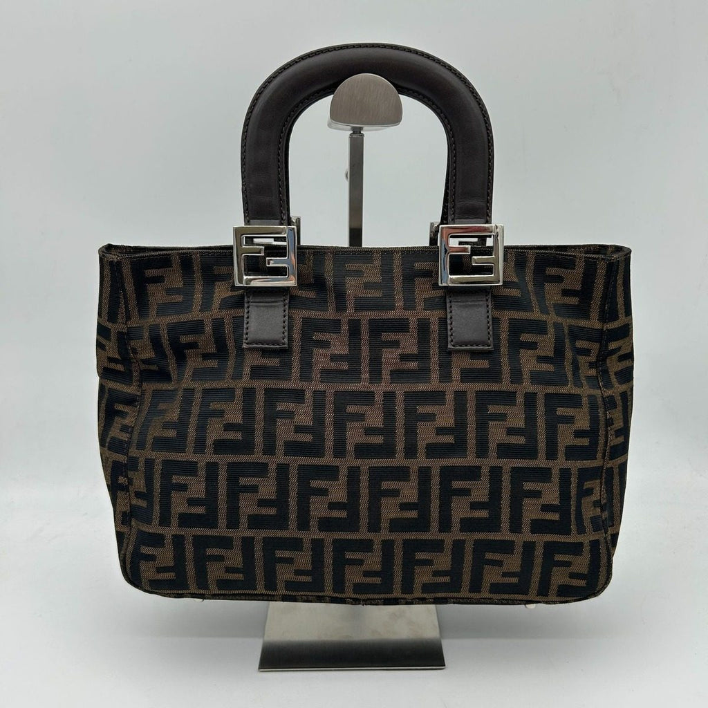 Fendi Zucca Tote Brown — view 2