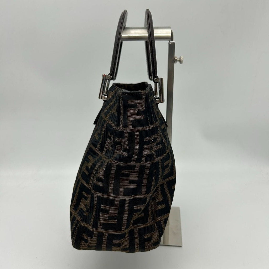 Fendi Zucca Tote Brown — view 3