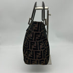 Fendi Zucca Tote Brown — view 4