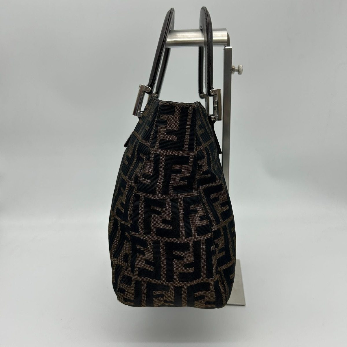 Fendi Zucca Tote Brown — view 4