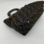 Fendi Zucca Tote Brown — view 8
