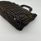 Fendi Zucca Tote Brown — view 9