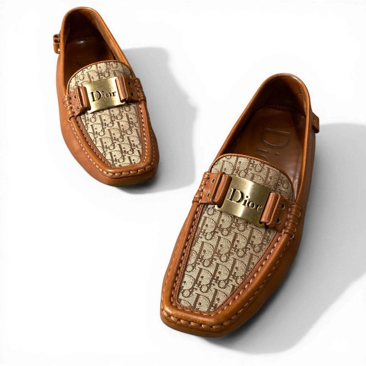 Dior Street Chic Trotter Loafers 38 Brown — view 5