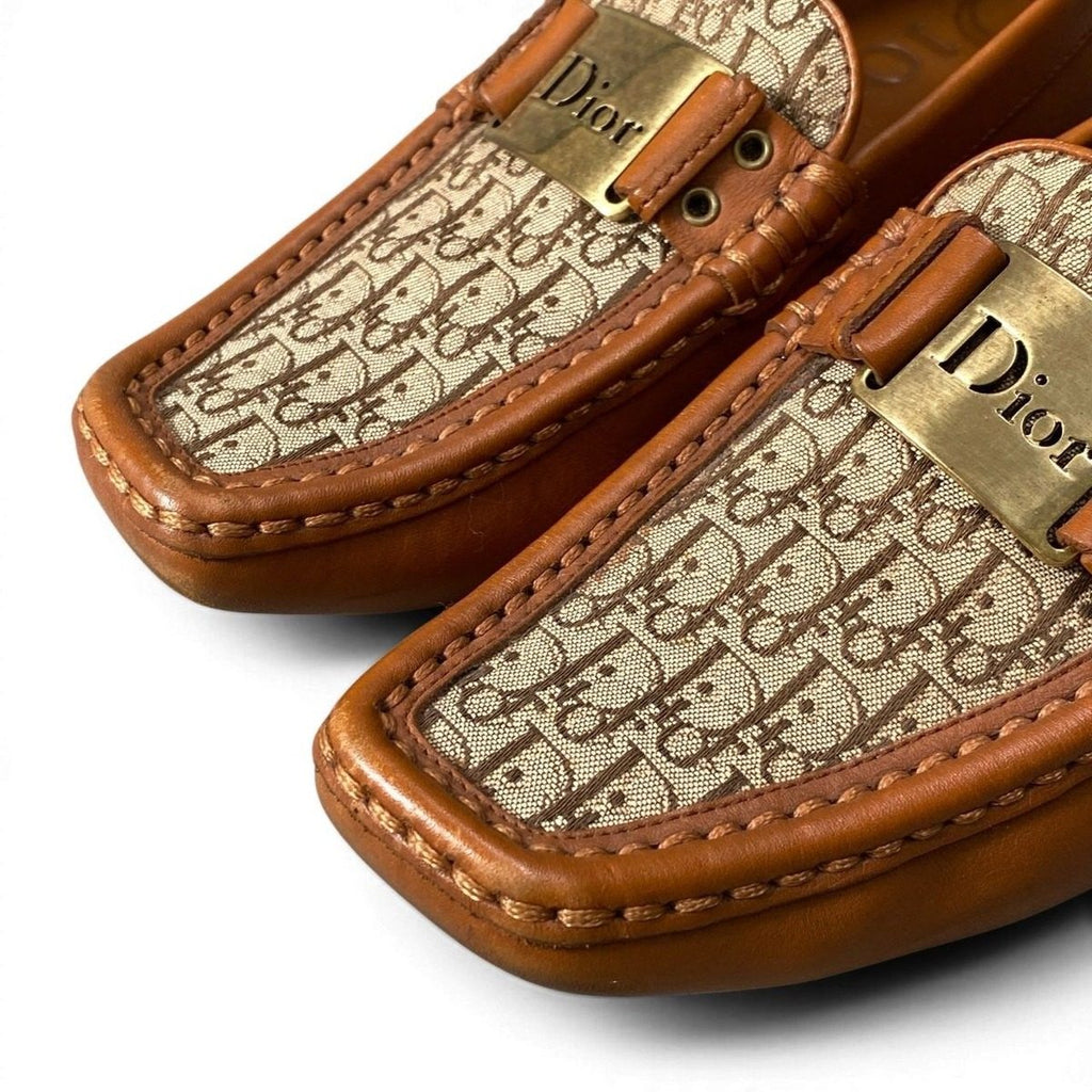 Dior Street Chic Trotter Loafers 38 Brown — view 6