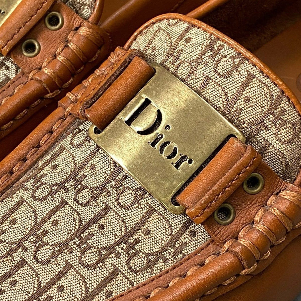 Dior Street Chic Trotter Loafers 38 Brown — view 7