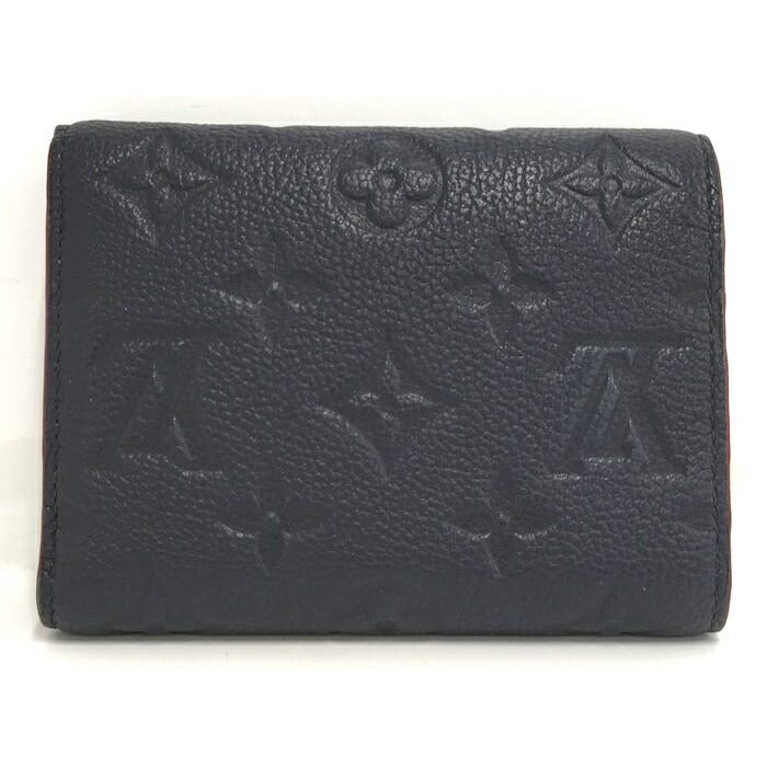 Louis Vuitton Portefeuille Victorine Trifold Wallet Monogram Empreinte Marine — view 3