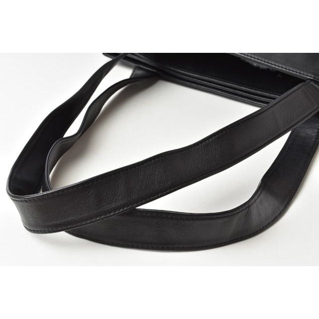 Chanel Tote A4 Lamb Leather Black — view 8
