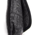 Fendi Mini Faux Crossbody Dark Grey Black Zucca Cowl Canvas Gray — view 7
