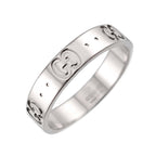 Gucci Icon Ring 18k WG White Gold 750