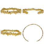 Dior Bangle Gold Golden Bracelet Metal Star