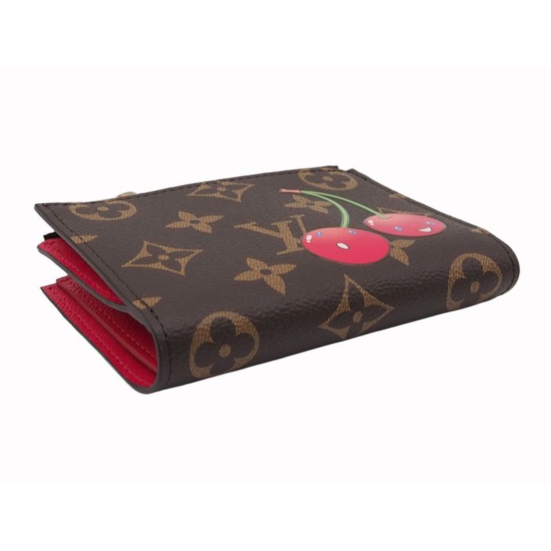 Louis Vuitton Tm Portefeuille Lisa Cherry Monogram Canvas — view 4
