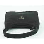 Prada Tessuto Handbag Pouch Nylon Black — view 5