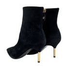 Louis Vuitton Ultimate Line Short Boots Ankle Monogram Heel Suede — view 4