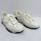 Hermes Trail Sneakers 40 White Leather Shoes — view 3