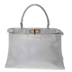 Fendi Peekaboo Bag Medium 2 Wayleather Shoulder 8 Bn226 Blue