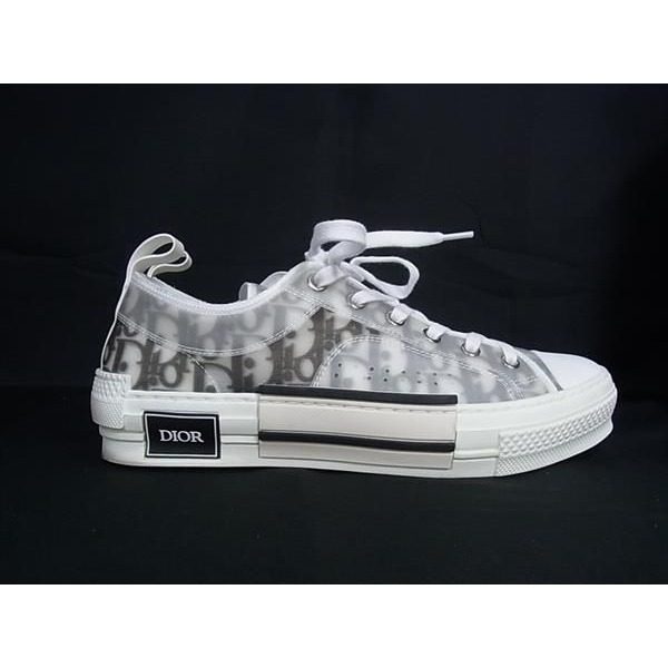 Dior Blue Top Sneakers 40 Shoes Ivory — view 2