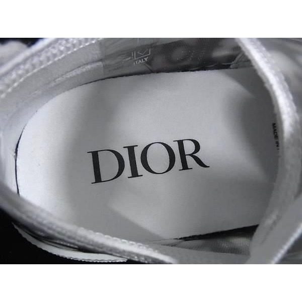 Dior Blue Top Sneakers 40 Shoes Ivory — view 6