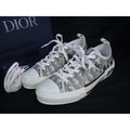 Dior Blue Top Sneakers 40 Shoes Ivory