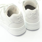 Celine Sneakers Lace Up White Leather — view 9