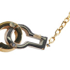 Louis Vuitton Collier Twin Rocks Gold Silver Plated Metal — view 3