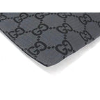 Gucci Clutch Gray Black GG Canvas Second Display — view 7
