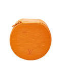 Louis Vuitton Epi Ecrin Bijou Pouch Case Orange