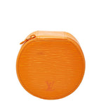 Louis Vuitton Epi Ecrin Bijou Pouch Case Orange