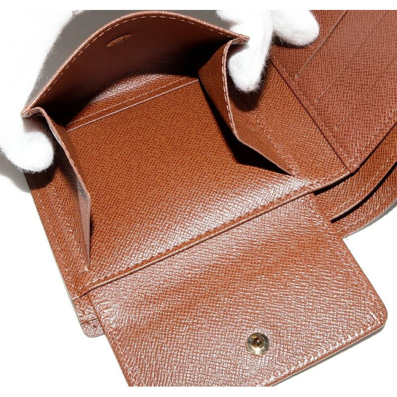 Louis Vuitton Monogram Portobier Carte Cles Di Folding Wallet With Coin — view 3
