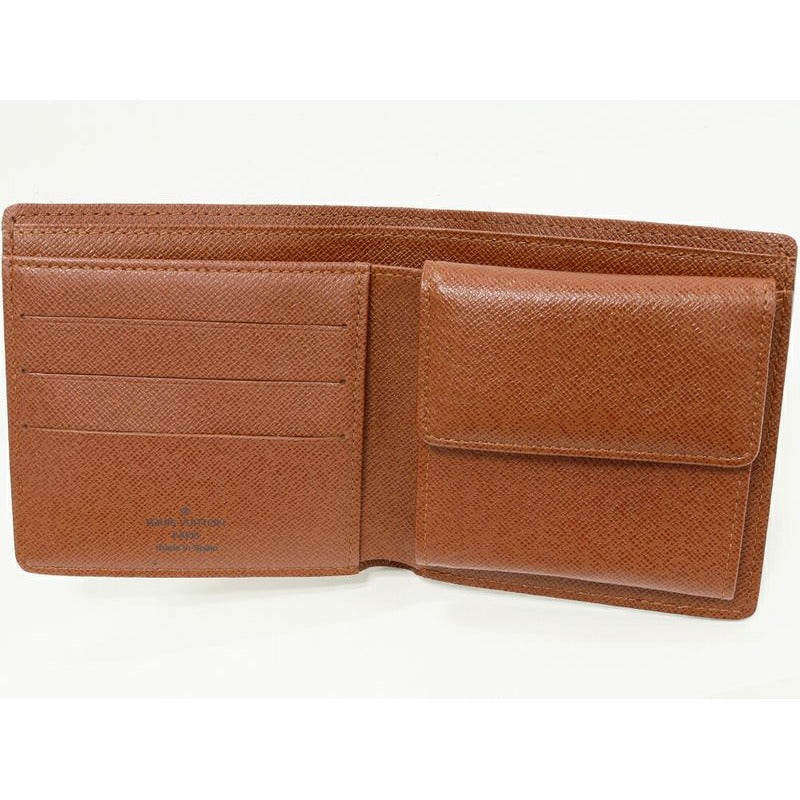 Louis Vuitton Monogram Portobier Carte Cles Di Folding Wallet With Coin — view 5