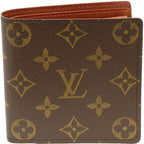 Louis Vuitton Monogram Portobier Carte Cles Di Folding Wallet With Coin