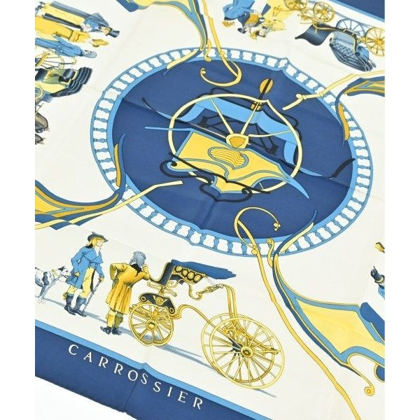 Hermes Bandana Scarf Yellow — view 2