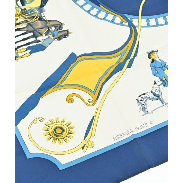 Hermes Bandana Scarf Yellow — view 3