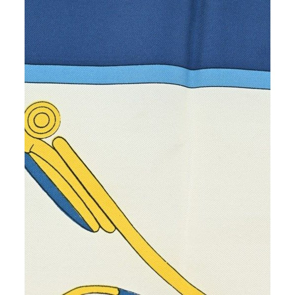 Hermes Bandana Scarf Yellow — view 5
