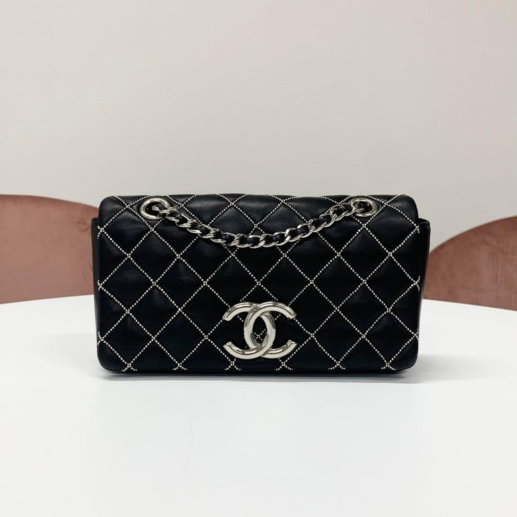 Chanel Mini Quilted Leather Single Flap Shoulder Bag