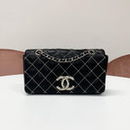 Chanel Mini Quilted Leather Single Flap Shoulder Bag