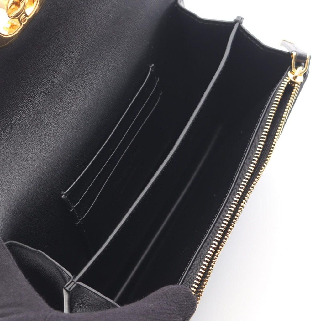 Dior Shoulder Bag Miss Caro Black Leather — view 3