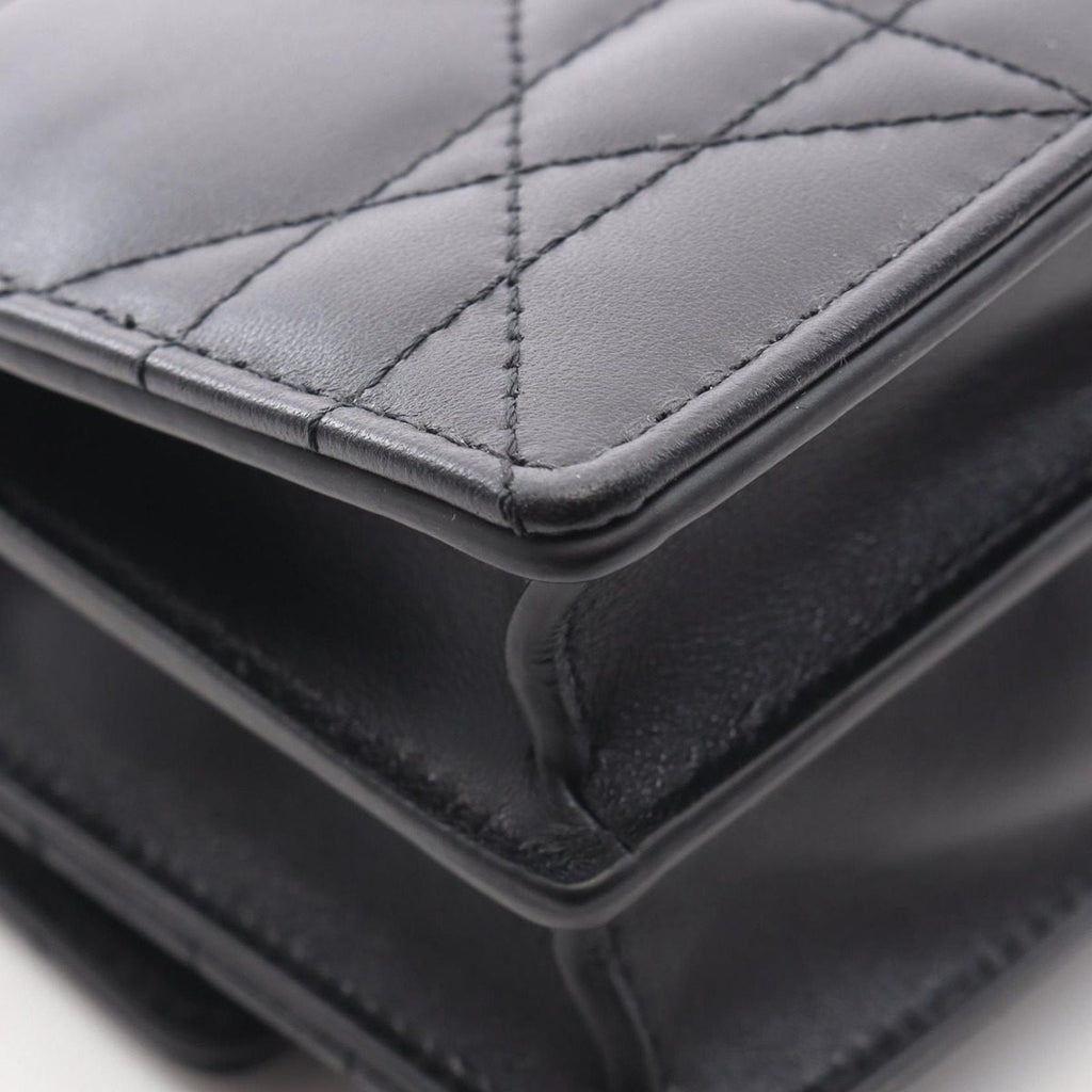 Dior Shoulder Bag Miss Caro Black Leather — view 5